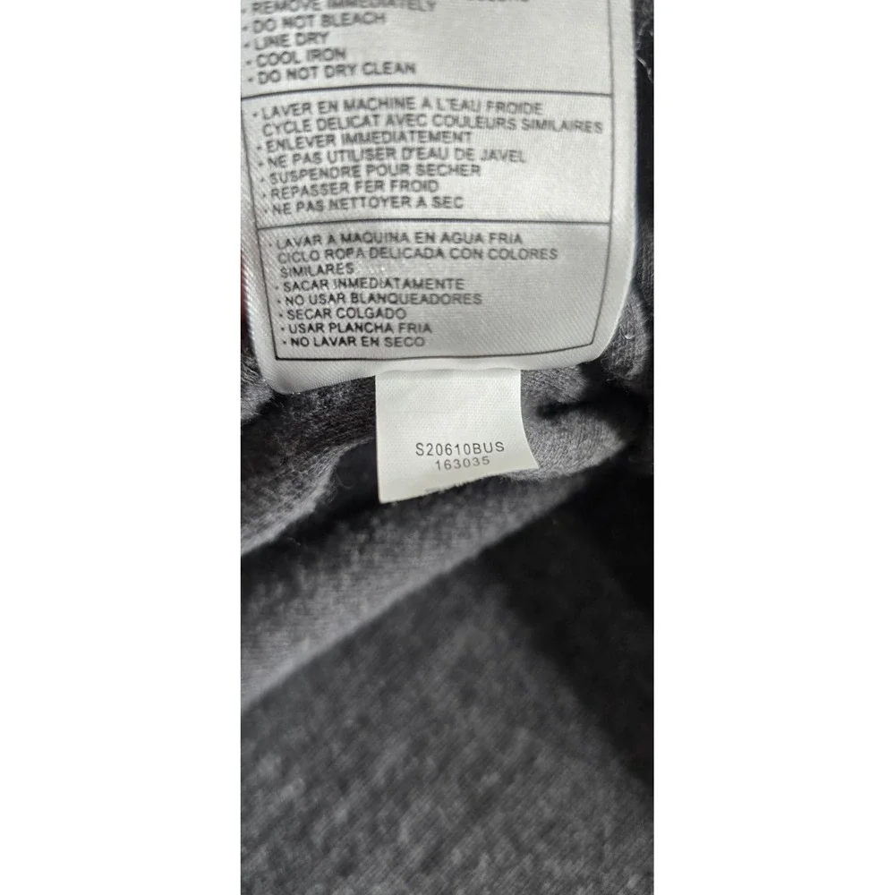 Nike Golf Vest Mens XL Grey V-Neck Cotton Swoosh Casual Preppy Y2K